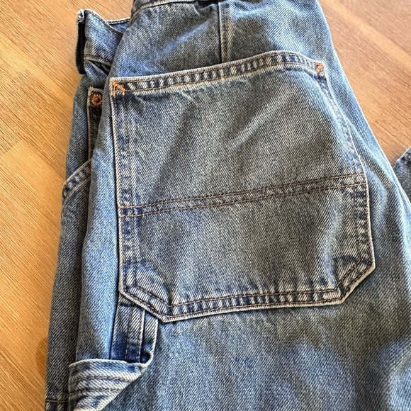 Baggy GAP Classic Blue Wide Leg  carpenter menuisier Jeans. Teen 16 - Picture 8 of 11